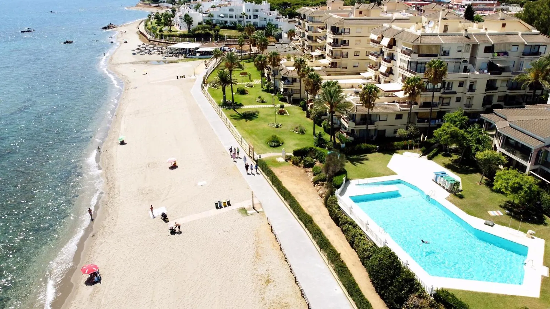 Boutique 1St Beach Line Apartment - Lubina Del Sol Sitio de Calahonda